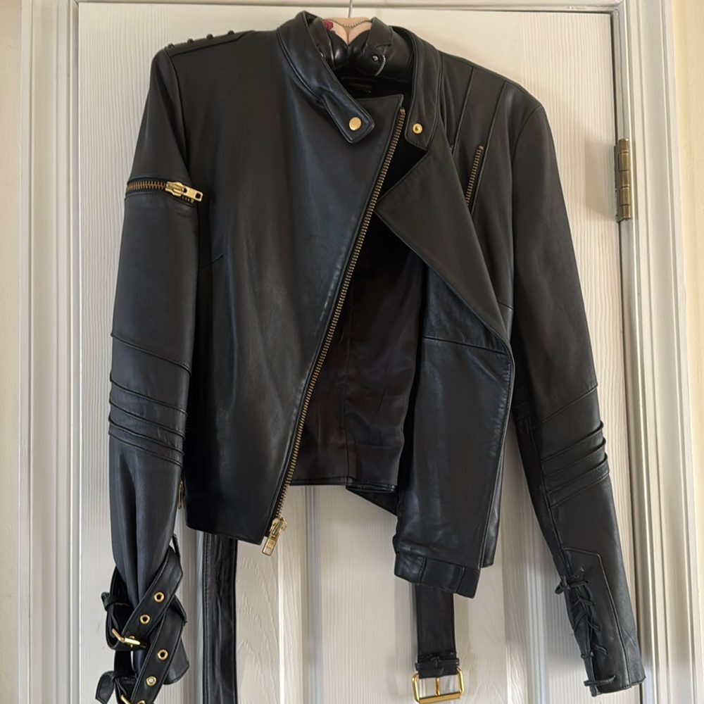 RARE Moda International Leather Jacket